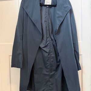 Dark Blue Trench Coat